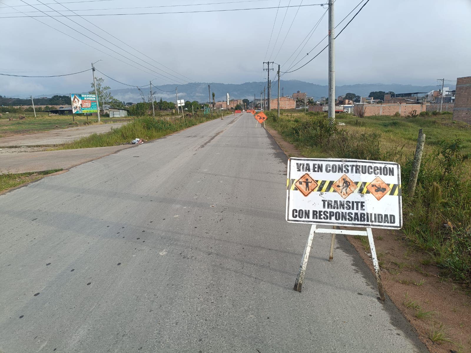 Un sueño cumplido: ¡vía pavimentada!